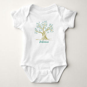 Body Para Bebé Traje de bebé personalizado para olivos palestinos