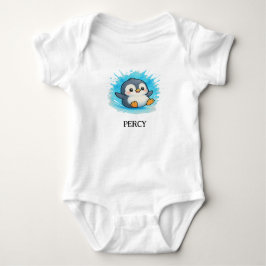 Body Para Bebé Traje de bebé personalizado – Ropa de nombre Percy