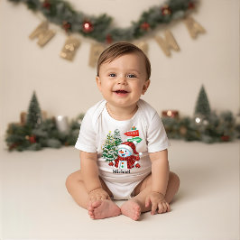 Body Para Bebé Traje de bebé personalizado - Winter Wonderland
