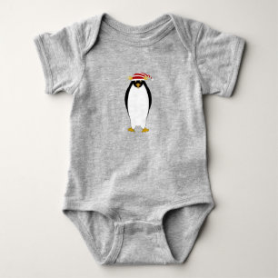 Body Para Bebé Traje de bebé pingüino