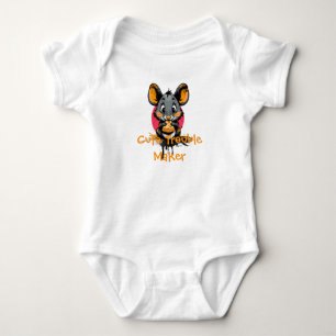 Body Para Bebé Traje de bebé ratón de dibujos animados lindo