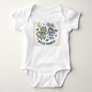 Body Para Bebé Traje de bebé SpaceFriends