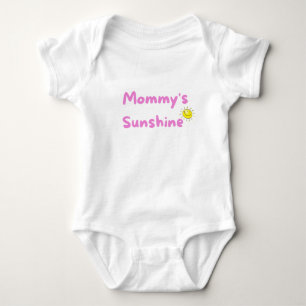 Body Para Bebé Traje de bebé sunshine de Mami
