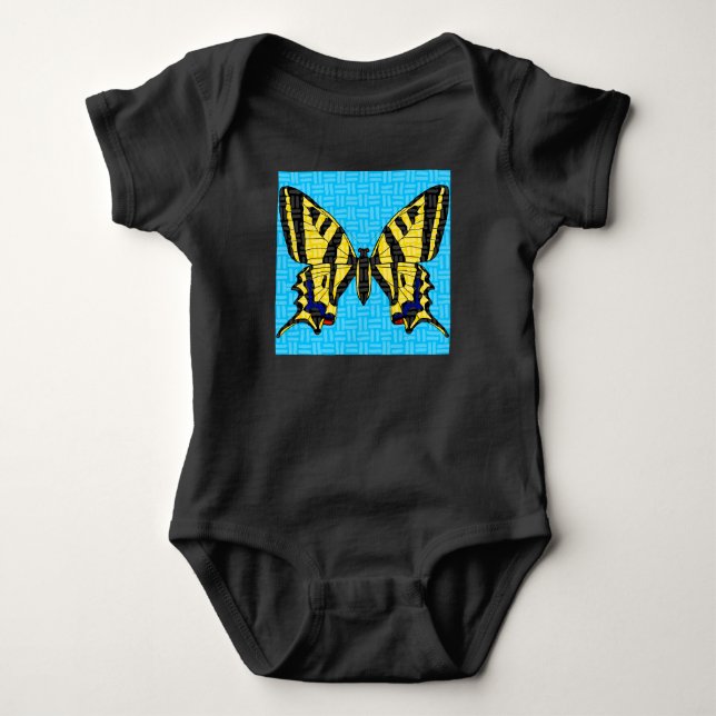 Body Para Bebé Traje de bebé Swallowtail (vívido) (Anverso)