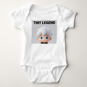Body Para Bebé Traje de bebé Tiny Legend cabello blanco Chibi niñ