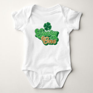 Body Para Bebé Traje de bebé verde para el día de San Patricio Lu