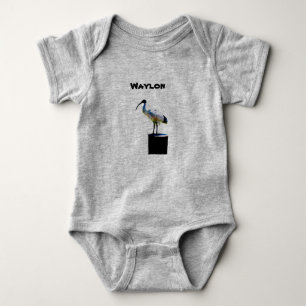Body Para Bebé Traje de bebé Waylon Nombre Con Bin Pollo