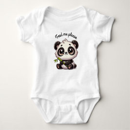 Body Para Bebé Traje de bodysuit Cute Panda