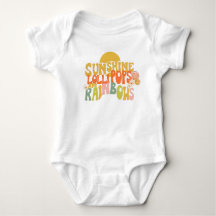 Traje de bodysuit "Sunshine Lollipops and Rainbows