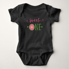 Body Para Bebé Traje de camiseta de cumpleaños número uno de sand