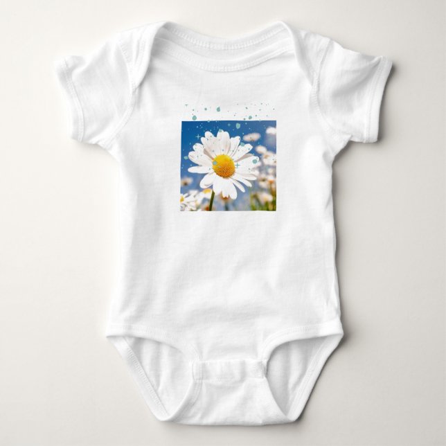 Body Para Bebé Traje de Cebolla Daisy. (Anverso)