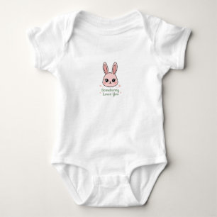 Body Para Bebé Traje de conejito de Pascua para bebé