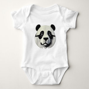 Body Para Bebé Traje de cuerpo completo de bebé panda adorable –
