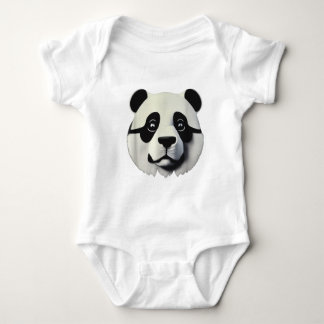 Body Para Bebé Traje de cuerpo completo de bebé panda adorable –