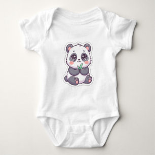 Body Para Bebé Traje de cuerpo completo de panda bebé Kawaii