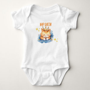 Body Para Bebé Traje de cuerpo de bebé con tema de gato