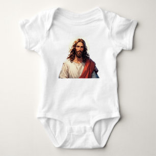 Body Para Bebé Traje de cuerpo de bebé cristiano Jesús Cristo
