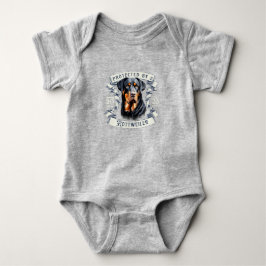 Body Para Bebé Traje de cuerpo de bebé Rottweiler