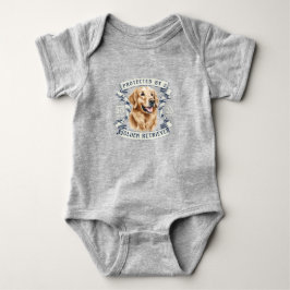 Body Para Bebé Traje de cuerpo de Cachorro Retriever Dorado