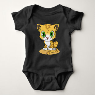 Body Para Bebé Traje de cuerpo de leopardo bebé