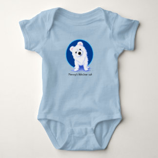 Body Para Bebé Traje de cuerpo de oso polar bebé KiniArt