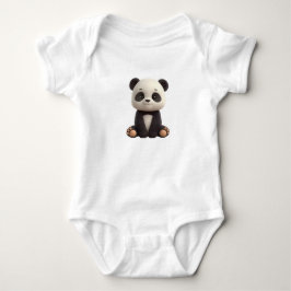 Body Para Bebé Traje de cuerpo de panda bebé lindo