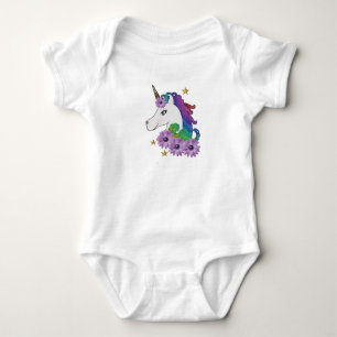 Body Para Bebé Traje de cuerpo de Unicornio para bebé