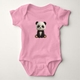 Body Para Bebé Traje de cuerpo entero de panda bebé lindo