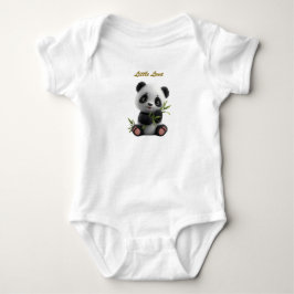 Body Para Bebé Traje de cuerpo entero de panda neutral adorable p
