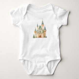 Body Para Bebé Traje de cuerpo entero de princesa linda para bebé