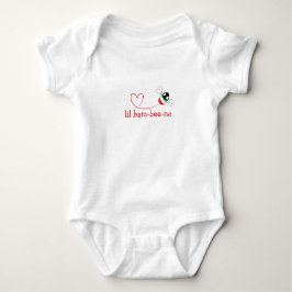 Body Para Bebé Traje de cuerpo entero Lil Bam-bee-no para bebé 
