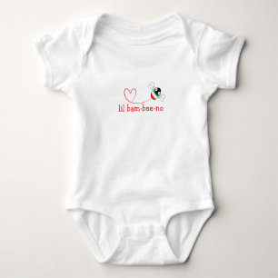 Body Para Bebé Traje de cuerpo entero Lil Bam-bee-no para bebé