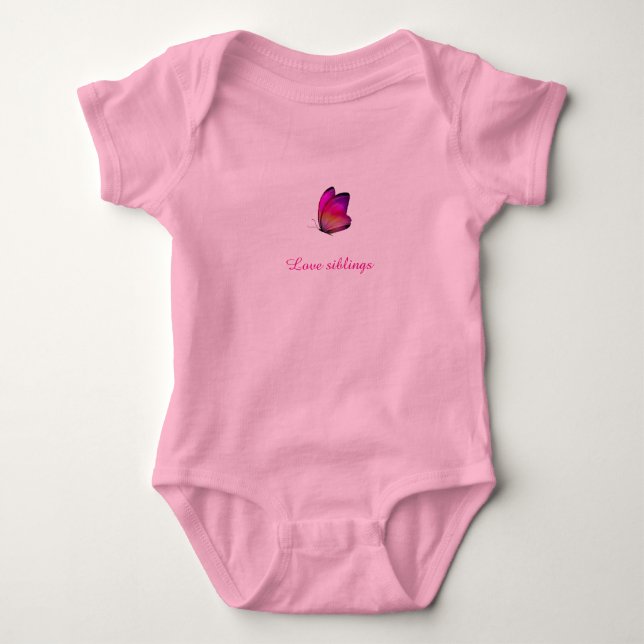 Body Para Bebé Traje de cuerpo para niñas. (Anverso)
