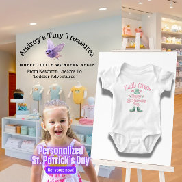 Body Para Bebé Traje de cuerpo personalizado para el primer día d