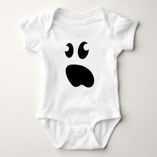 Body Para Bebé Traje de fantasma de bebé espeluznante para fiesta