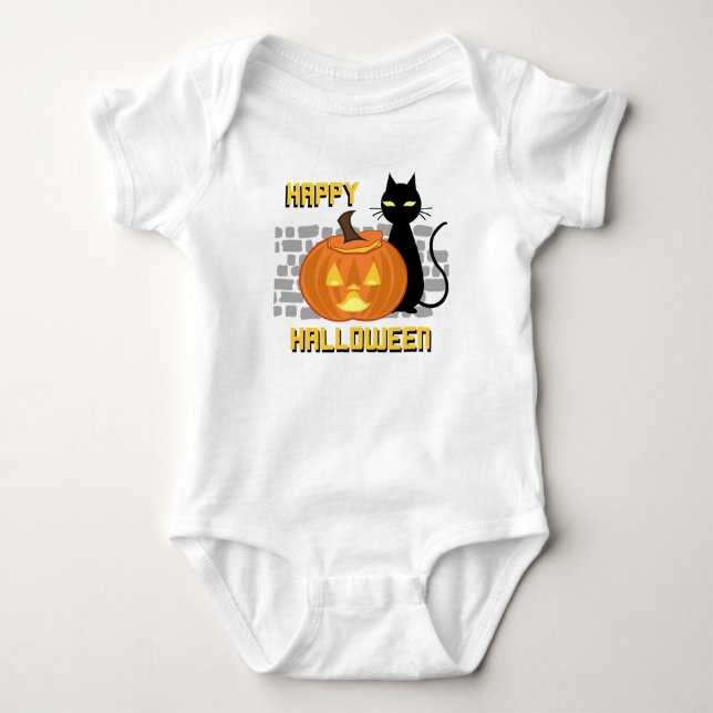 Body Para Bebé Traje de Halloween para bebé lindo (Anverso)