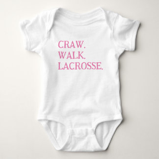 BODY PARA BEBÉ TRAJE DE LACROSSE PARA BEBÉ NIÑA CAMISETA ROSA BLA