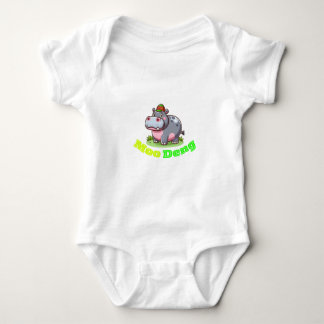 Body Para Bebé Traje de mallas Toddle con Moo Deng