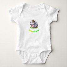 Traje de mallas Toddle con Moo Deng