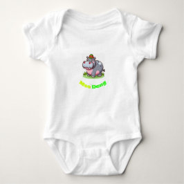 Body Para Bebé Traje de mallas Toddle con Moo Deng