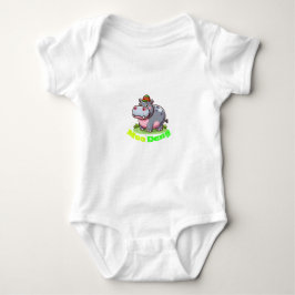 Body Para Bebé Traje de mallas Toddle con Moo Deng