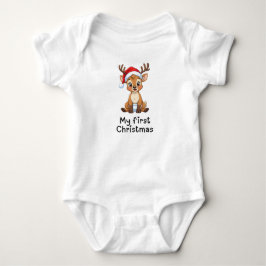 Body Para Bebé Traje de Navidad de una pieza para bebé