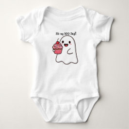 Body Para Bebé Traje de niña día de Boo