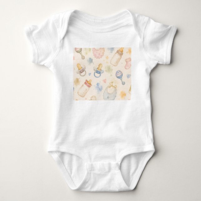 Body Para Bebé traje de niño (Anverso)