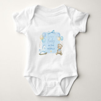Body Para Bebé Traje de osito de peluche lindo bebé niño Bienveni