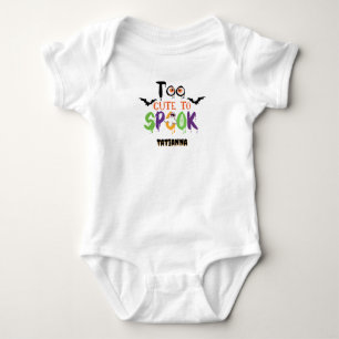 Body Para Bebé Traje de personalizado de Halloween, regalo de Per