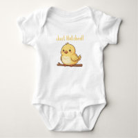 Traje de recién nacido pollito recién salido del c