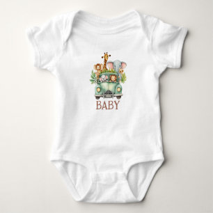 Body Para Bebé Traje de safari "Baby" para bebé de Wild One