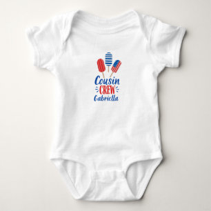 Body Para Bebé Traje de una pieza 4 de julio camiseta de tripulac