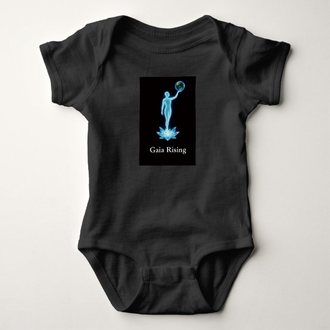 Body Para Bebé Traje de una pieza para bebé Gaia Rising (Anverso)